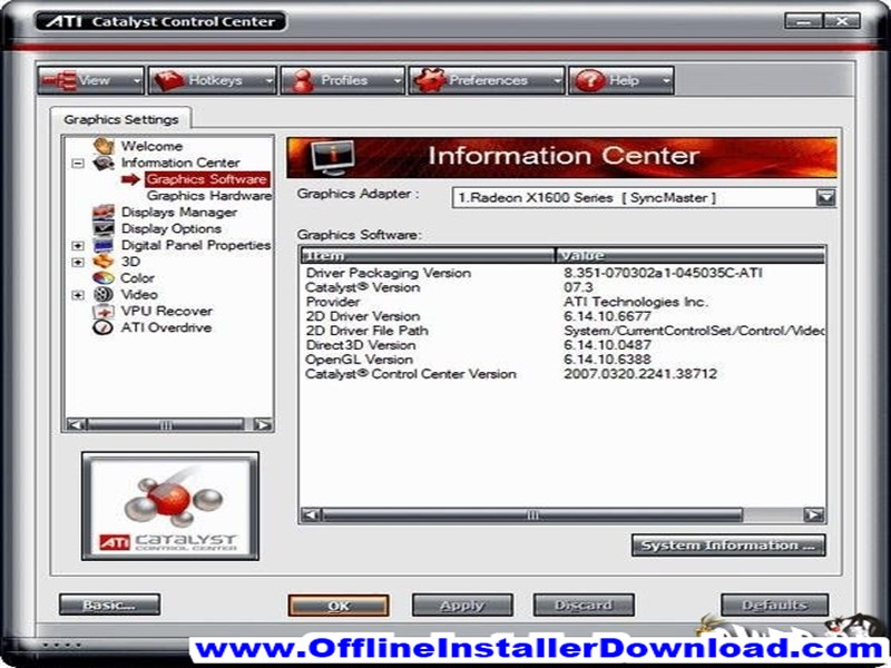 Ati Catalyst Control Center Download Mac